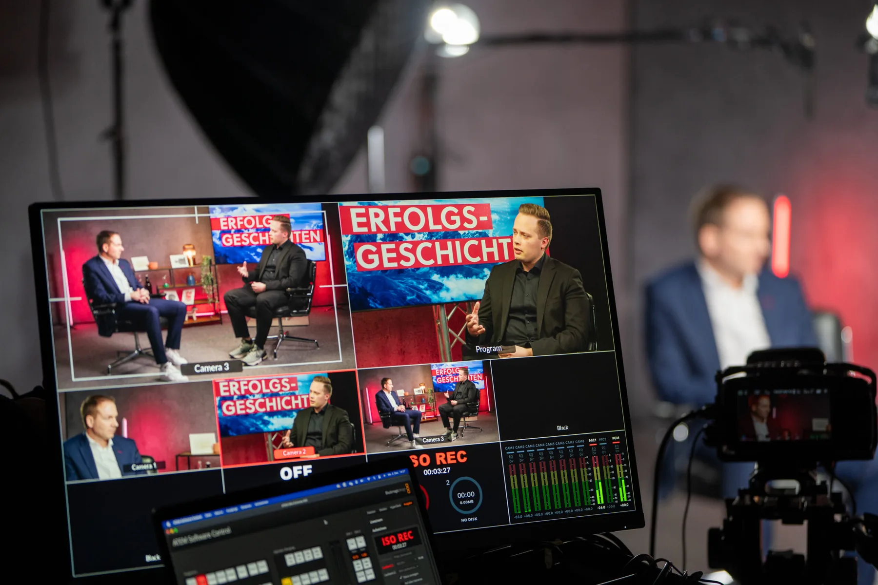 Maximilian Göhler im Studio