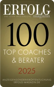 Top 100 Coaches & Berater Auszeichnung vom Erfolgsmagazin 2025