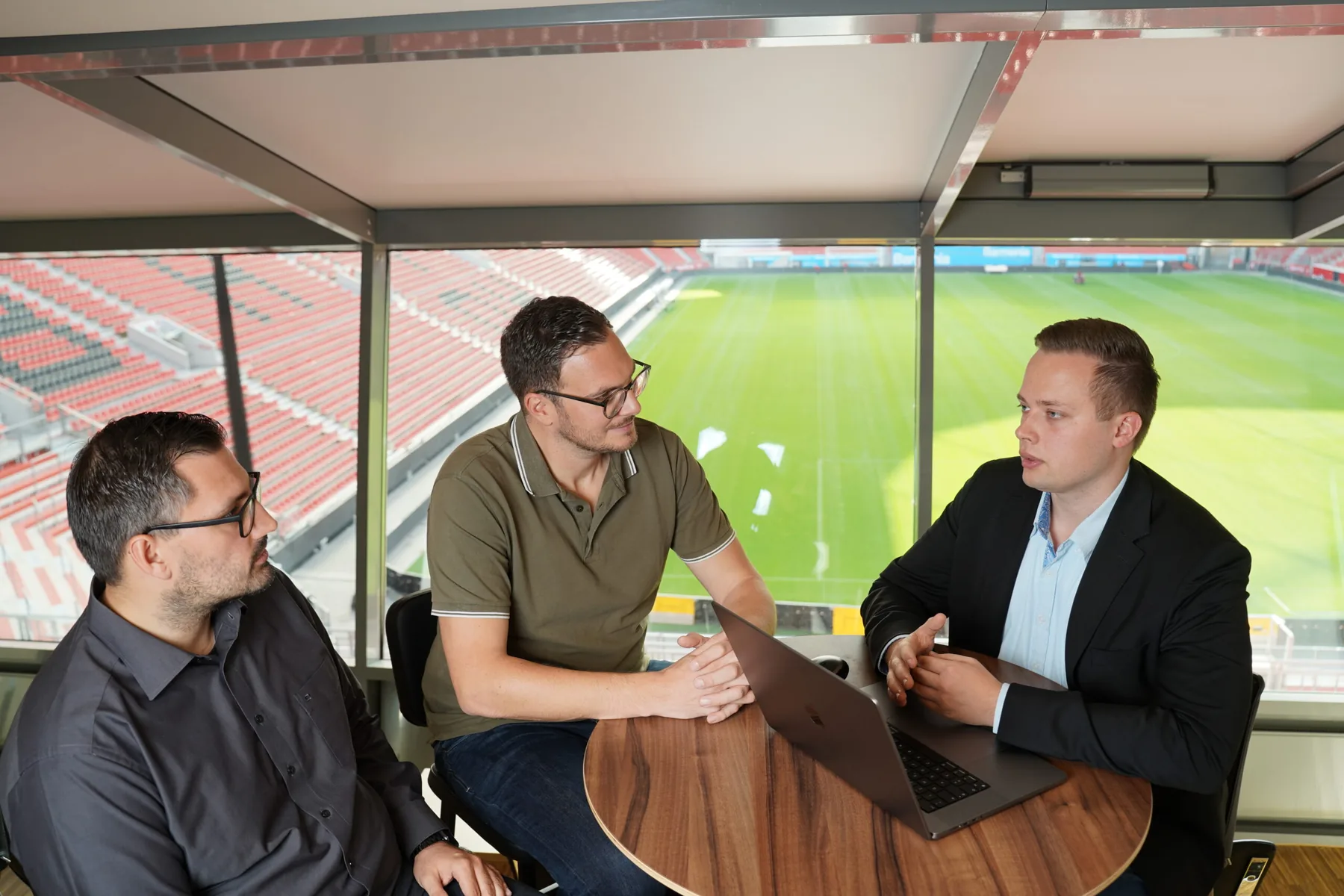 Team im Gespräch
